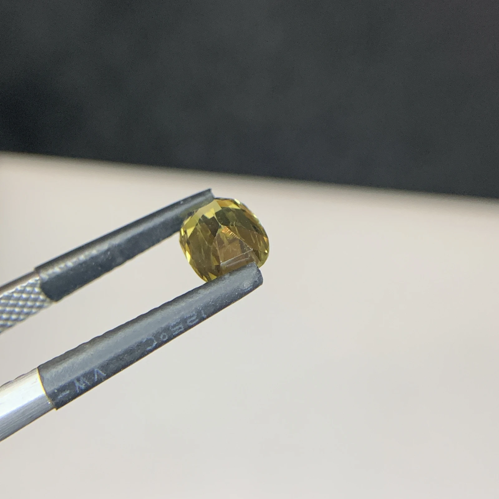 1.35 ct Natural Brownish Yellow Chrysoberyl Cushion Shape Loose Gemstone from Sri Lanka — view 13